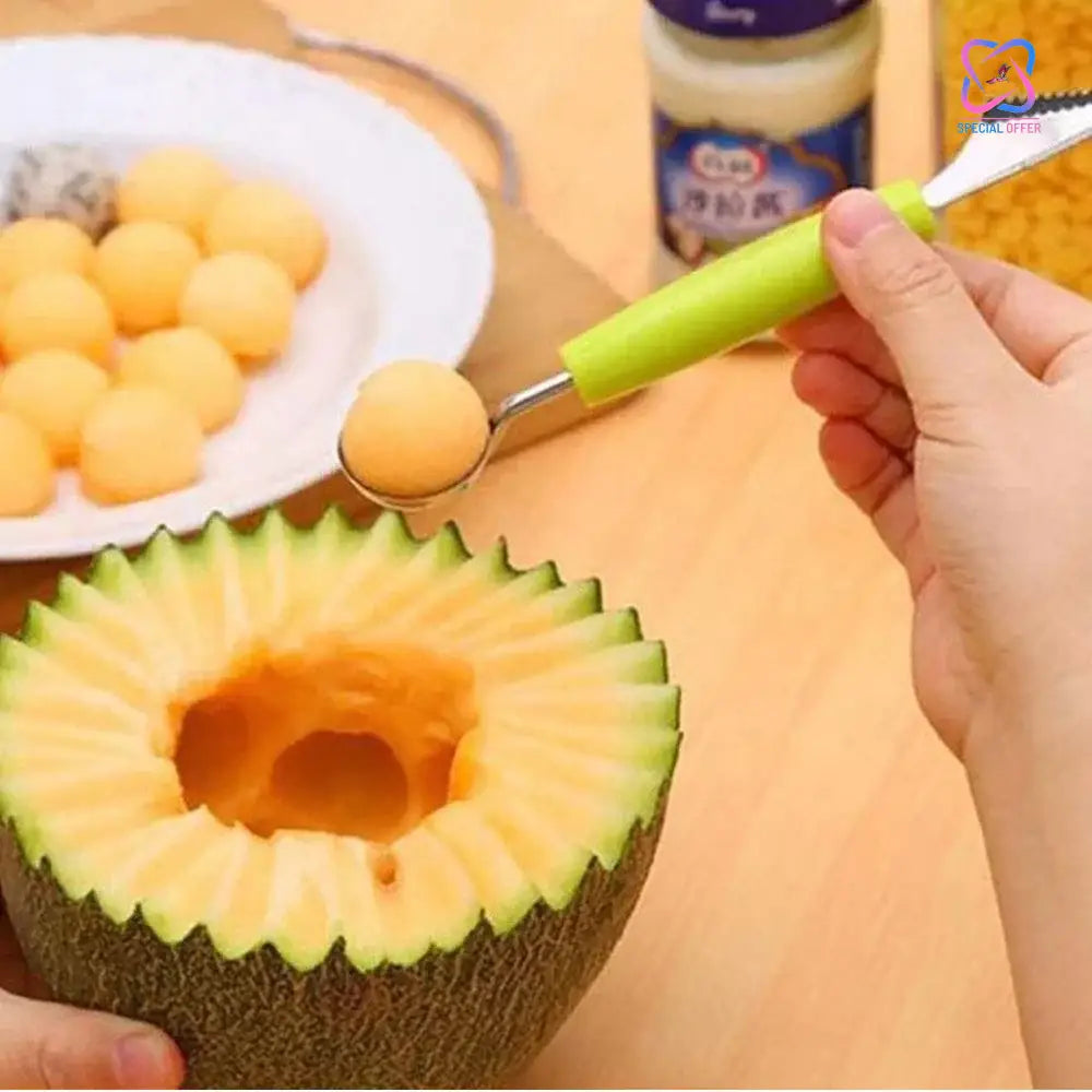 Loot Phoot™ 2 In 1 Fruit Carving Tool Pck off 2 Loot Phoot™