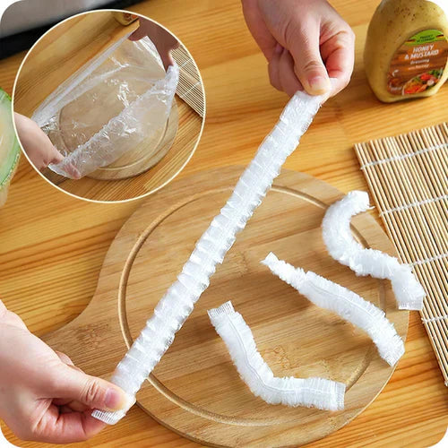 Loot Phoot™ Reusable Elastic Stretch Wrap Food Covers Loot Phoot™