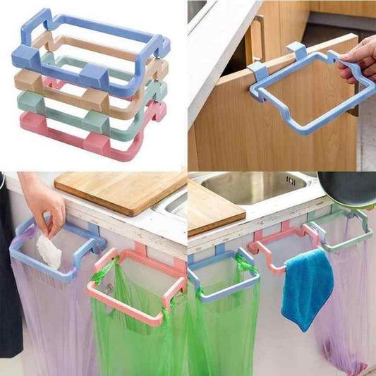 Loot Phoot™ Plastic Garbage Bag Holder, Dustbin,Towel Rack For Kitchen Loot Phoot™