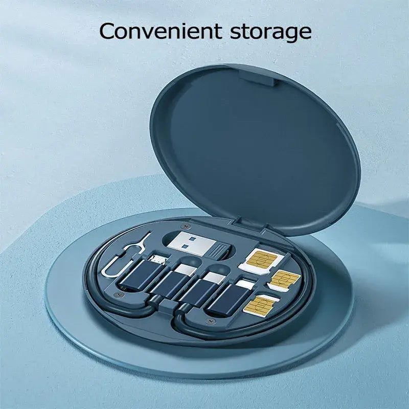 Loot Phoot™ 5-in-1 Multi USB Charging Adapter Cable Kit Loot Phoot™