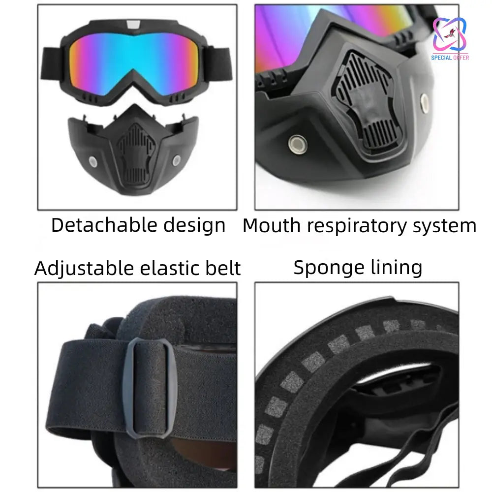 Loot Phoot™ FACE HELMET MASK GOOGLES FACE MASK Loot Phoot™