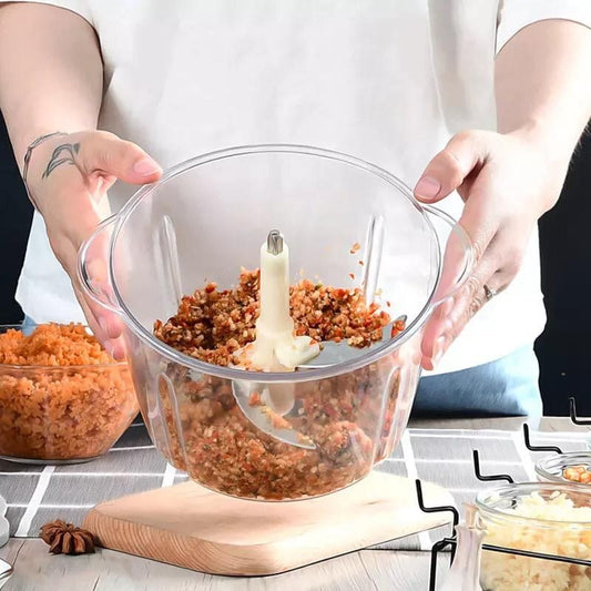 Multifunctional Food Processor, Manual Vegetable Chopper