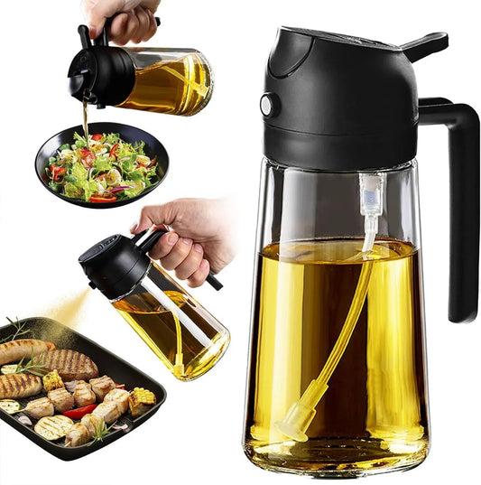 Loot Phoot™ 2 in 1 Glass Oil Sprayer & Dispenser Loot Phoot™