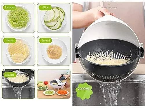 9 in 1 kitchen slicer and grater set for onions carrots and vegetables