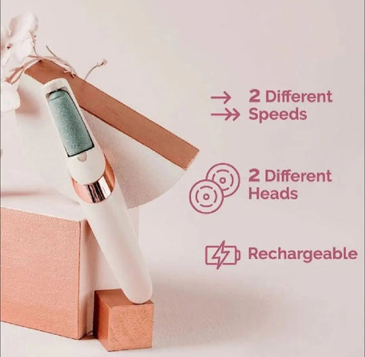 Loot Phoot™ Electric Foot Callus Remover – Pedicure File for Cracked Heels Loot Phoot™