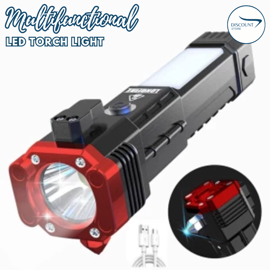Loot Phoot™ Multifunctional LED Torch Light With Powerbank - (IMPORTED) Loot Phoot™