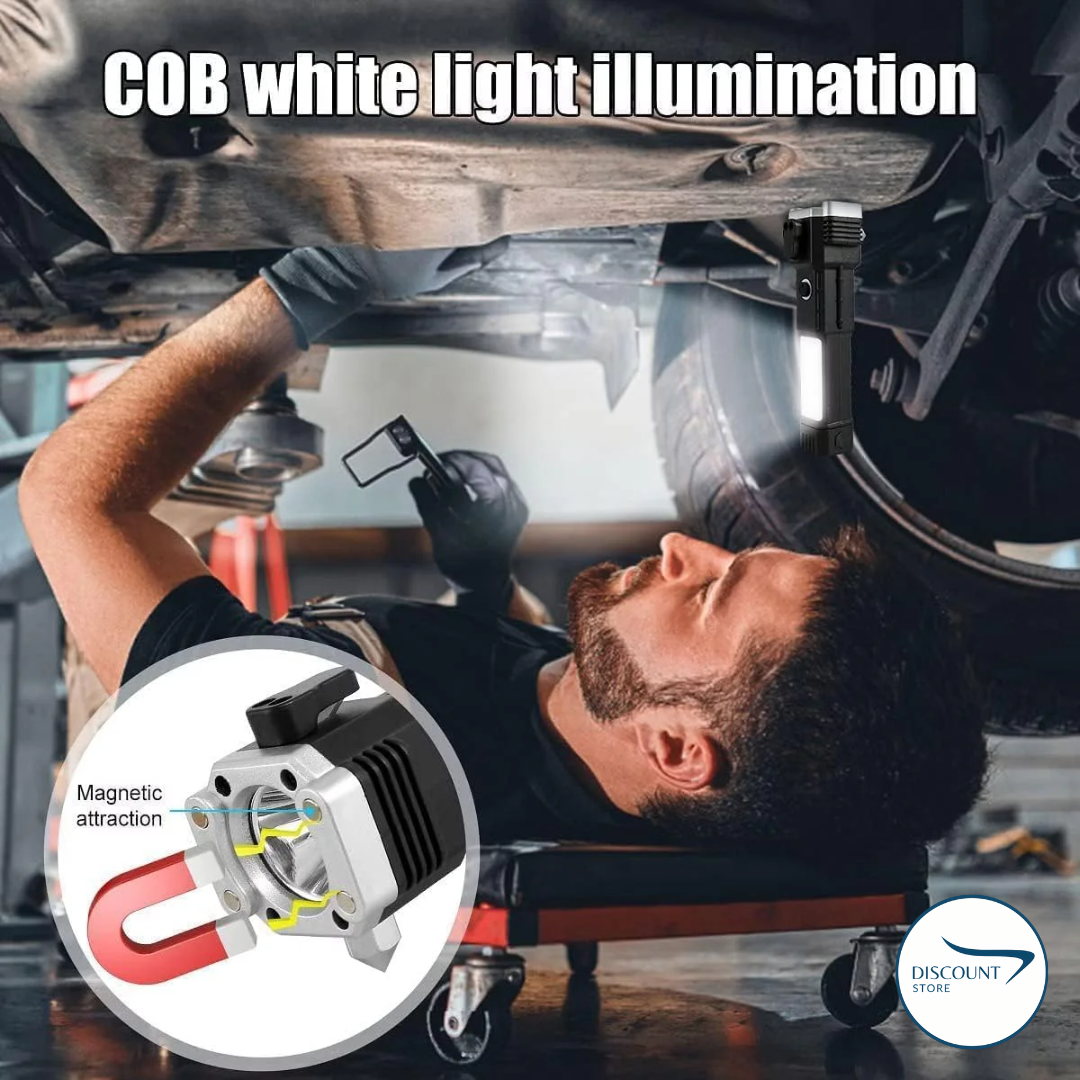 Loot Phoot™ Multifunctional LED Torch Light With Powerbank - (IMPORTED) Loot Phoot™