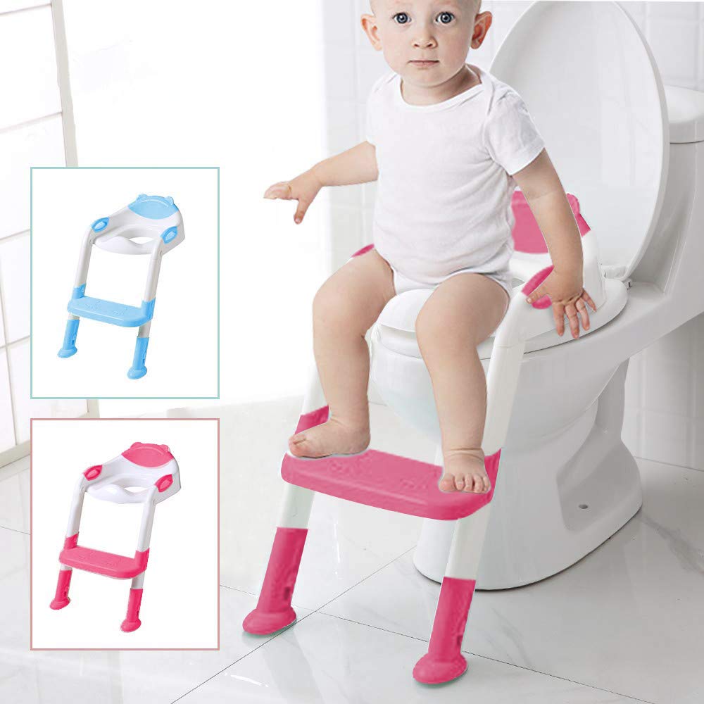 Loot Phoot™ Toilet Potty Training Seat with Step Stool Ladder Loot Phoot™