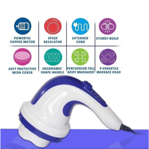 Relax and Spin Tone Massager - 5 in 1 Full Body Massager