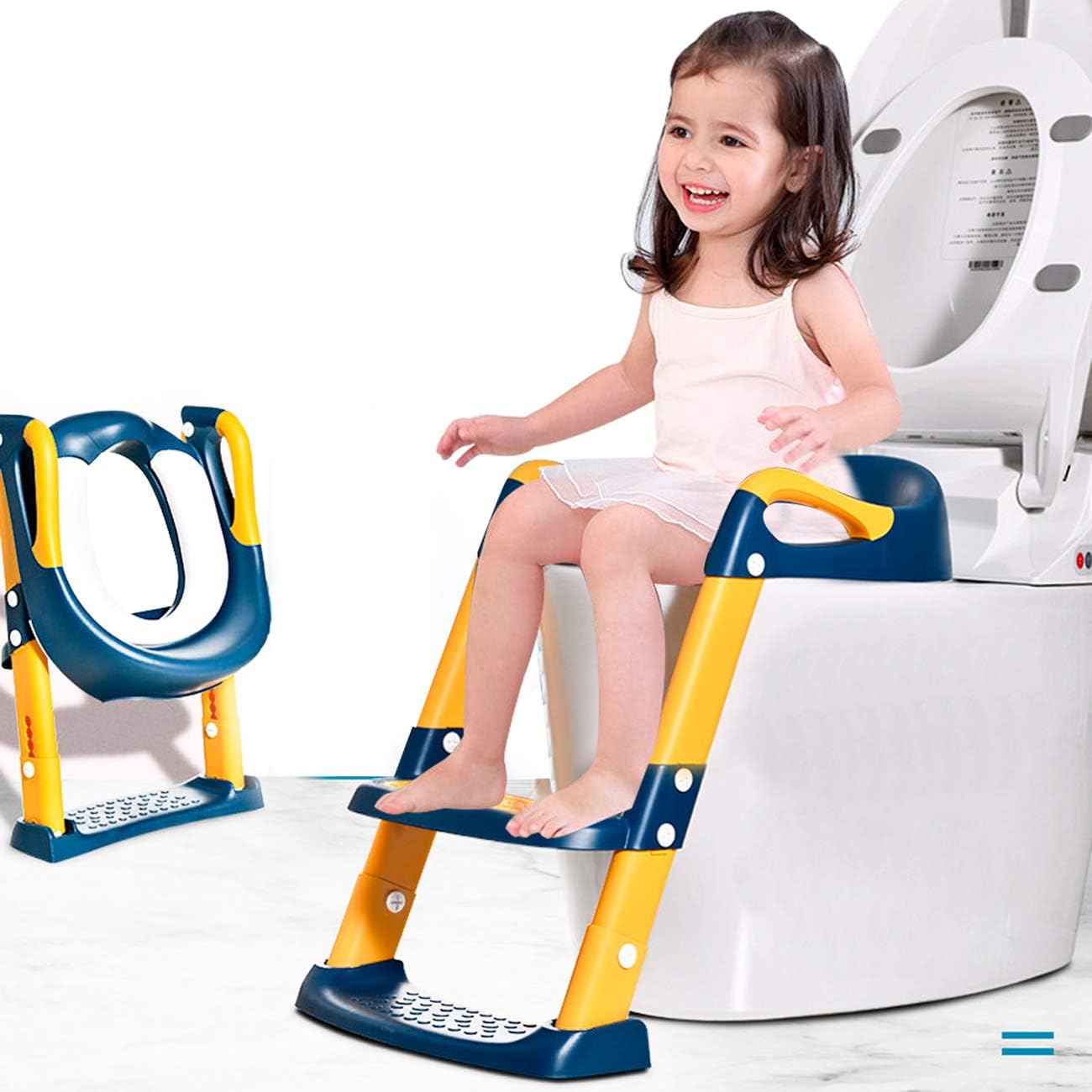 Loot Phoot™ Toilet Potty Training Seat with Step Stool Ladder Loot Phoot™