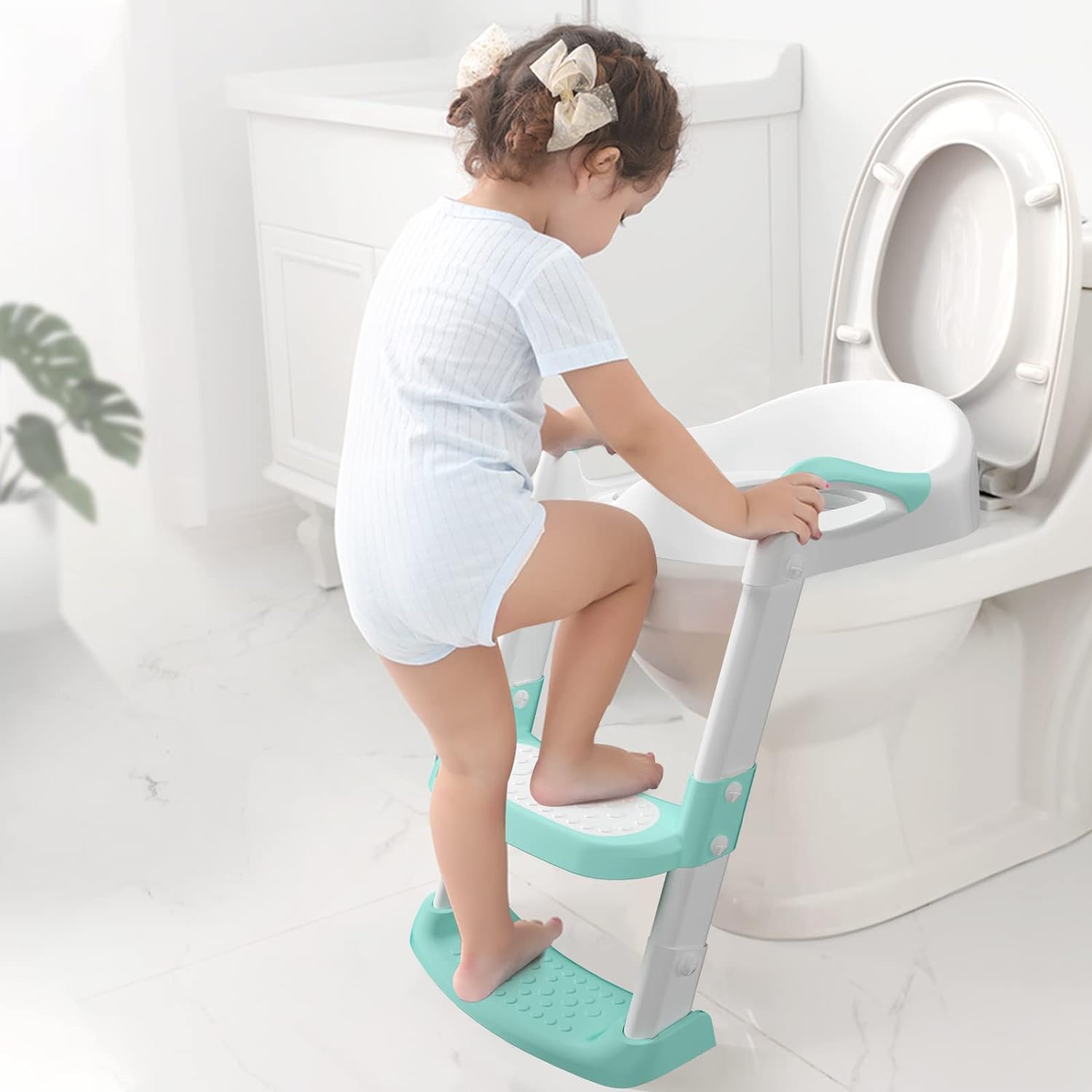 Loot Phoot™ Toilet Potty Training Seat with Step Stool Ladder Loot Phoot™