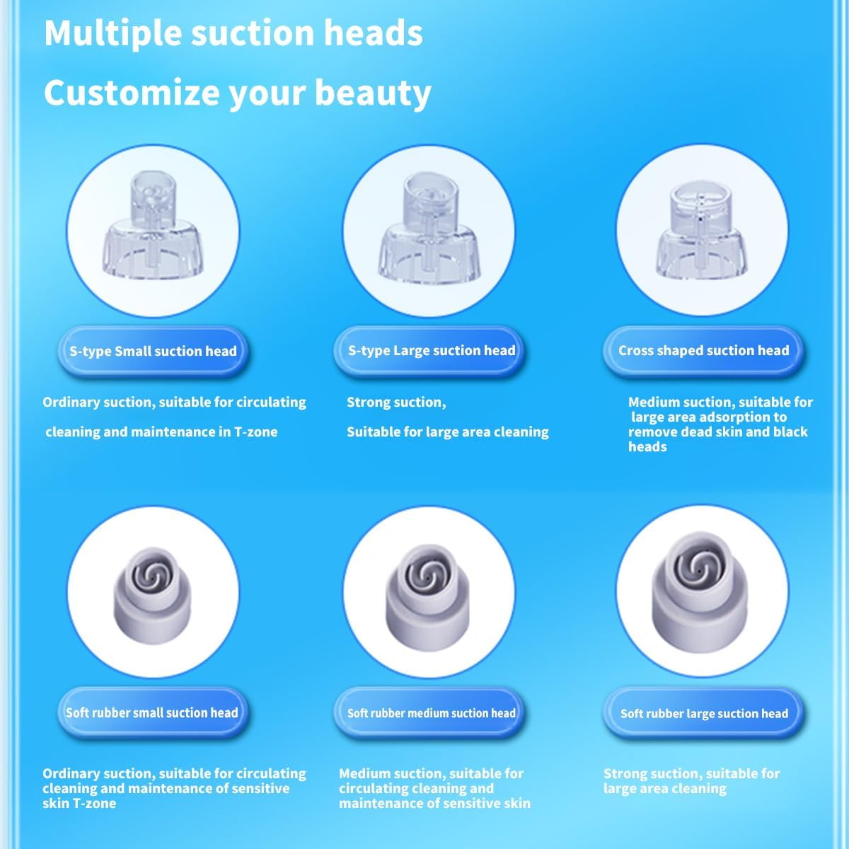 Aqua Vacuum Pore Cleaner | Mini Hydra Facial Device