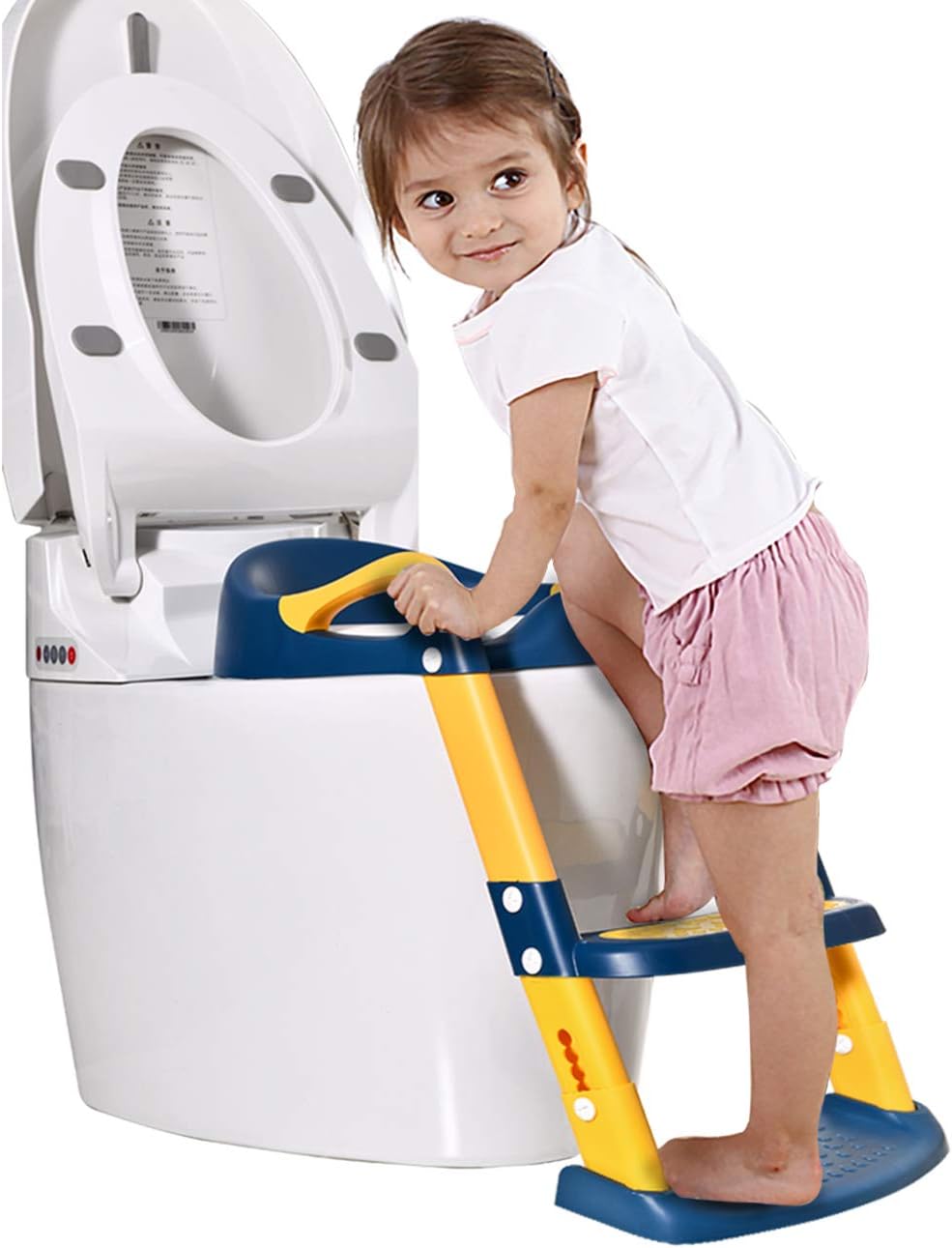 Loot Phoot™ Toilet Potty Training Seat with Step Stool Ladder Loot Phoot™
