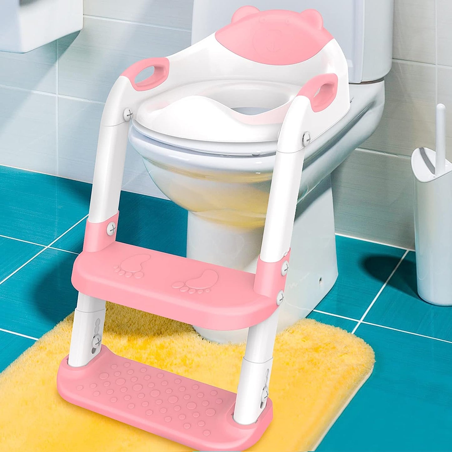 Loot Phoot™ Toilet Potty Training Seat with Step Stool Ladder Loot Phoot™