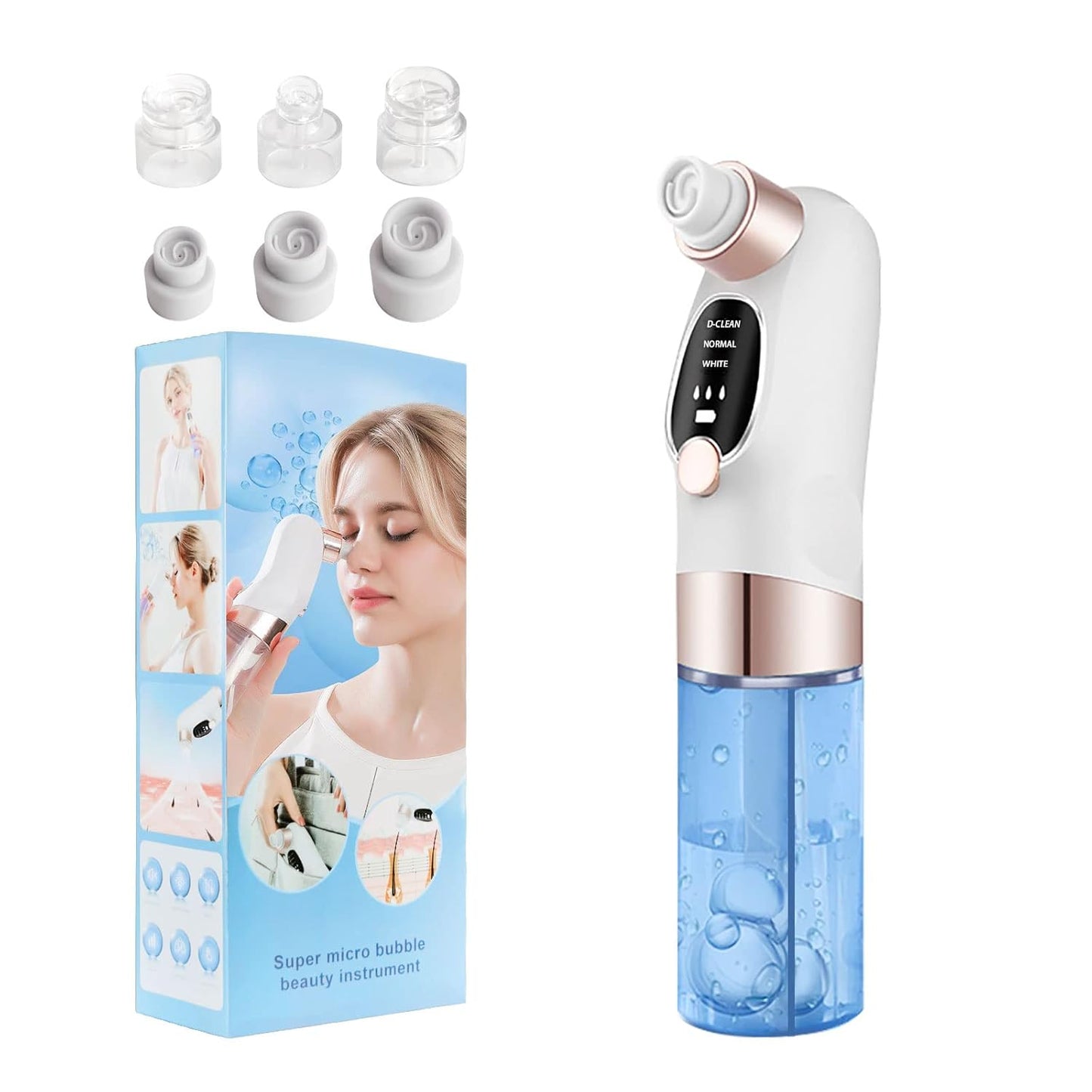 Aqua Vacuum Pore Cleaner | Mini Hydra Facial Device