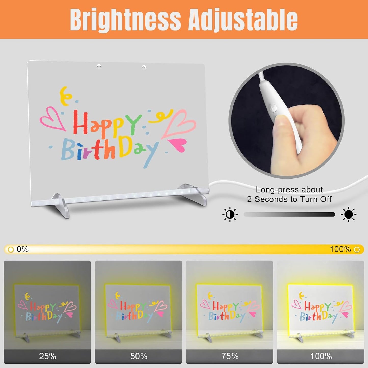 Loot Phoot™ Creative Glow LED Drawing Board™ Loot Phoot™