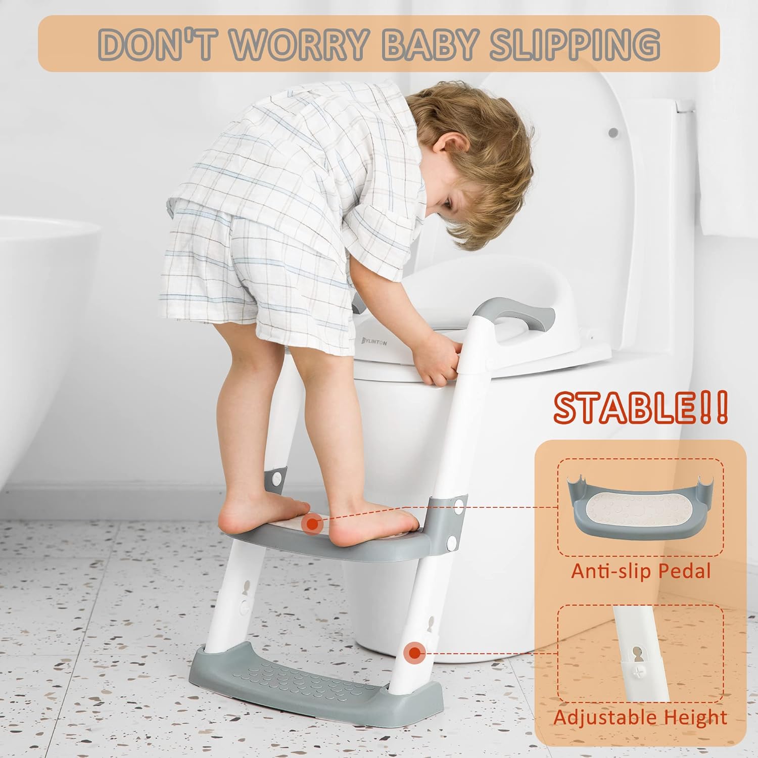 Loot Phoot™ Toilet Potty Training Seat with Step Stool Ladder Loot Phoot™