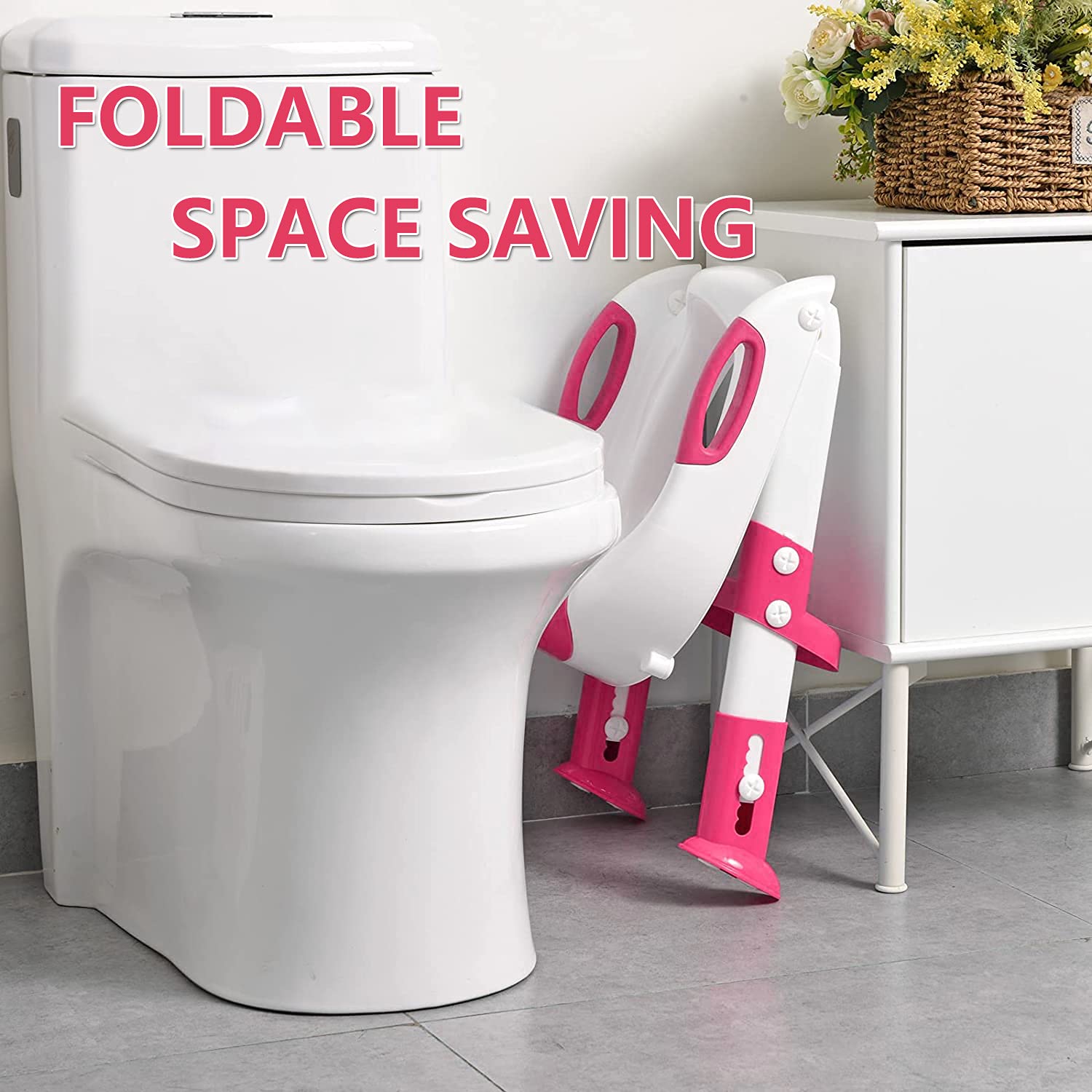 Loot Phoot™ Toilet Potty Training Seat with Step Stool Ladder Loot Phoot™