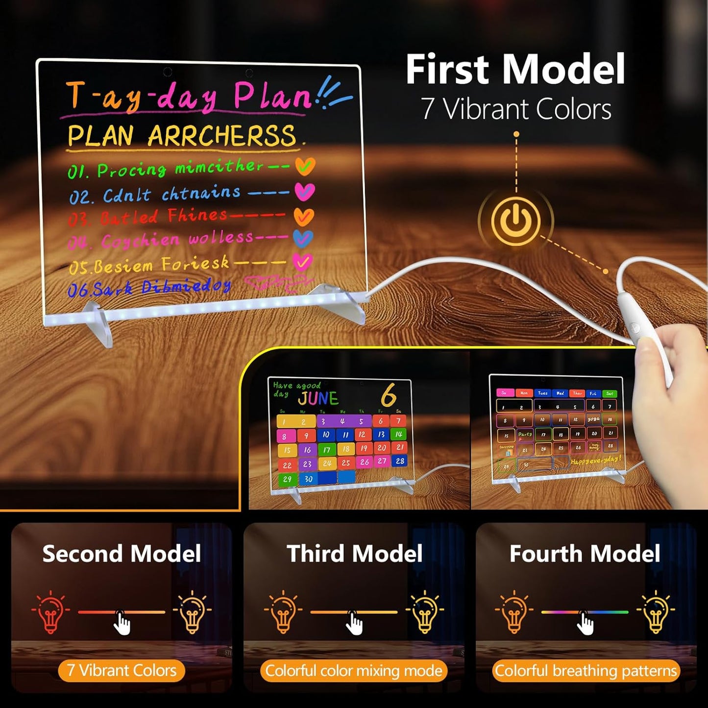 Loot Phoot™ Creative Glow LED Drawing Board™ Loot Phoot™