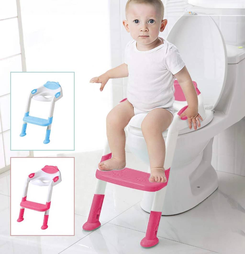 Loot Phoot™ Toilet Potty Training Seat with Step Stool Ladder Loot Phoot™
