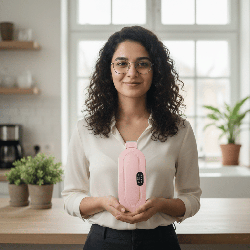 Heating Pad Women Period Pain Cramp Relief Belt