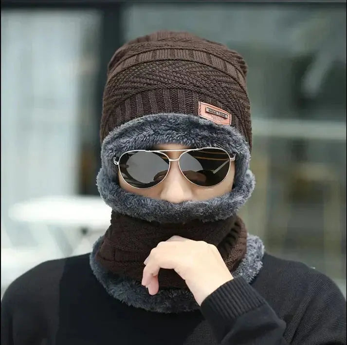 Loot Phoot™ High Quailty Super Wool Cap with Neck Warmer set Loot Phoot™