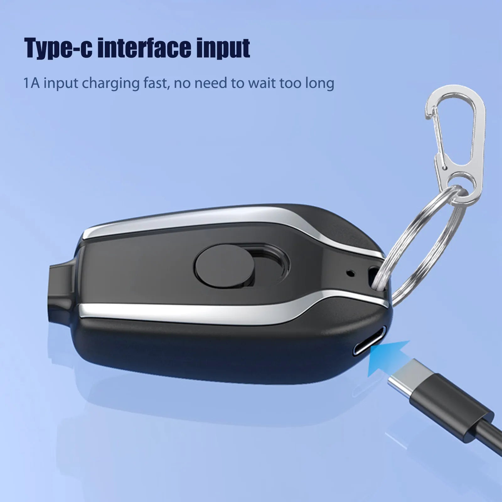 Loot Phoot™ Mini emergency power bank keychain Loot Phoot™