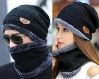 Loot Phoot™ High Quailty Super Wool Cap with Neck Warmer set Loot Phoot™