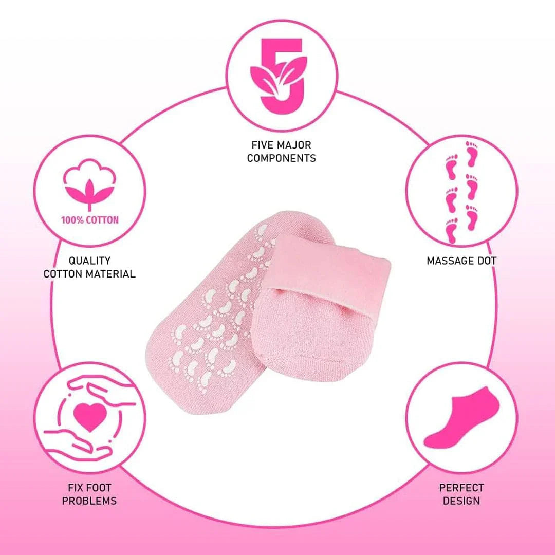 Loot Phoot™ Moisturizing Spa Gel Socks ( Hot Selling ) Loot Phoot™