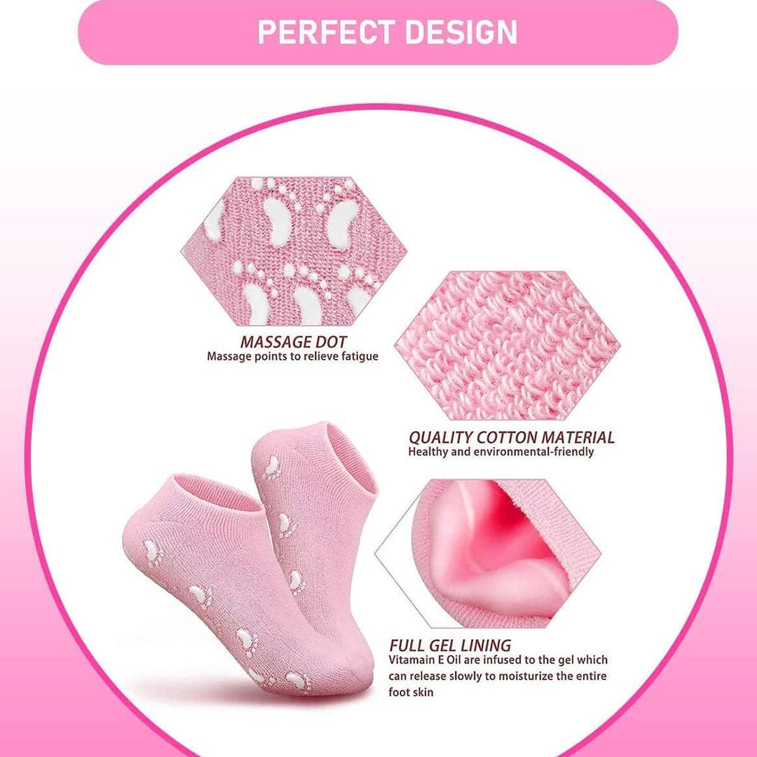 Loot Phoot™ Moisturizing Spa Gel Socks ( Hot Selling ) Loot Phoot™