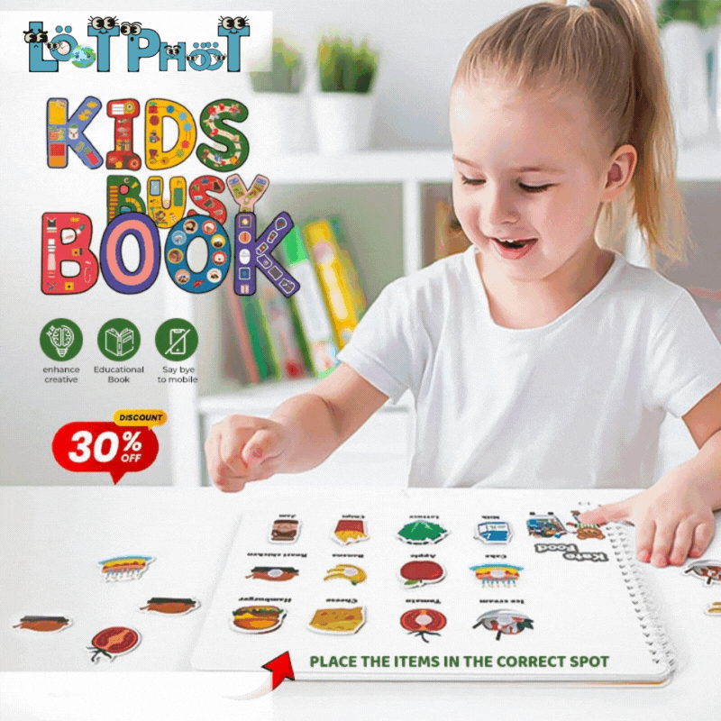 Kids Busy Book
