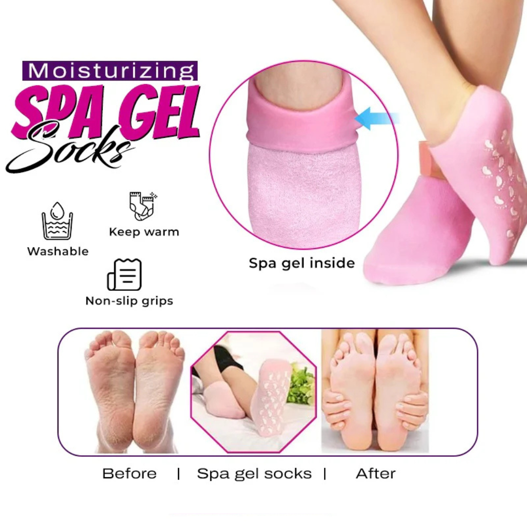 Loot Phoot™ Moisturizing Spa Gel Socks ( Hot Selling ) Loot Phoot™