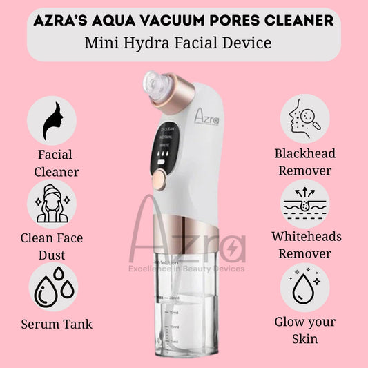Aqua Vacuum Pore Cleaner | Mini Hydra Facial Device