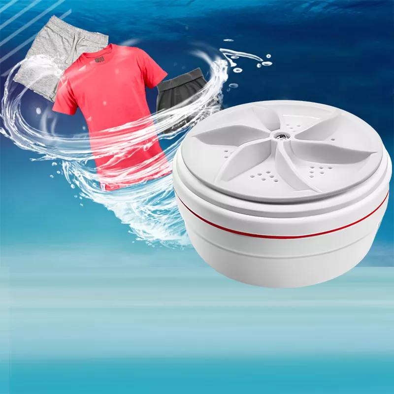 Loot Phoot™ Mini Washing Machine Dish Washer Portable Ultrasonic Turbine Washer Loot Phoot™