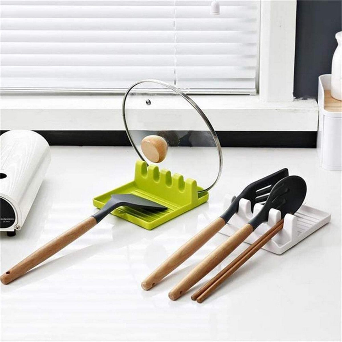 Loot Phoot™ Kitchen Utensil And Pot Lid Holder Loot Phoot™