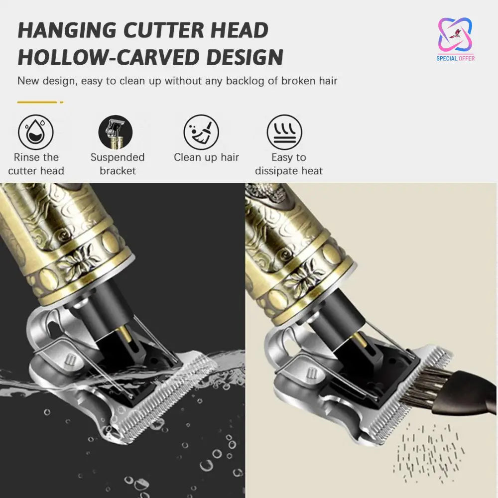 Loot Phoot™ Cutting Trimmer Hair Shaver for Men Head Clipper Rechargeable Loot Phoot™