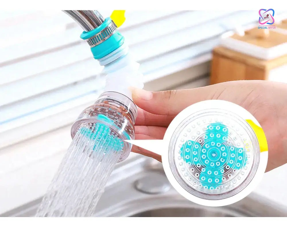 Loot Phoot™ Fan Faucet Clip 360 Rotating Water Filter( pack off 2 ) Loot Phoot™