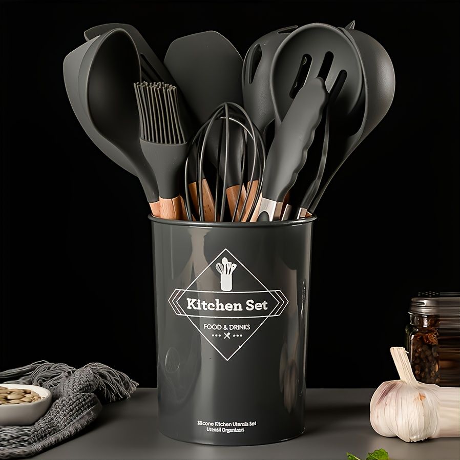 heat resistant silicone kitchen utensils
