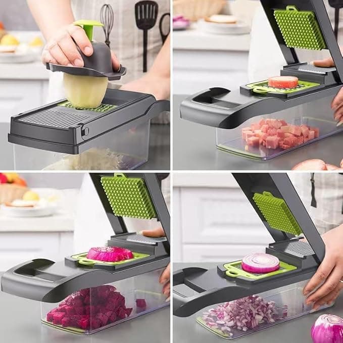 multifunction kitchen slicer grater and chopper for home cooking use