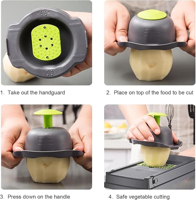 easy use vegetable cutter set for meal preparation and kitchen efficiency