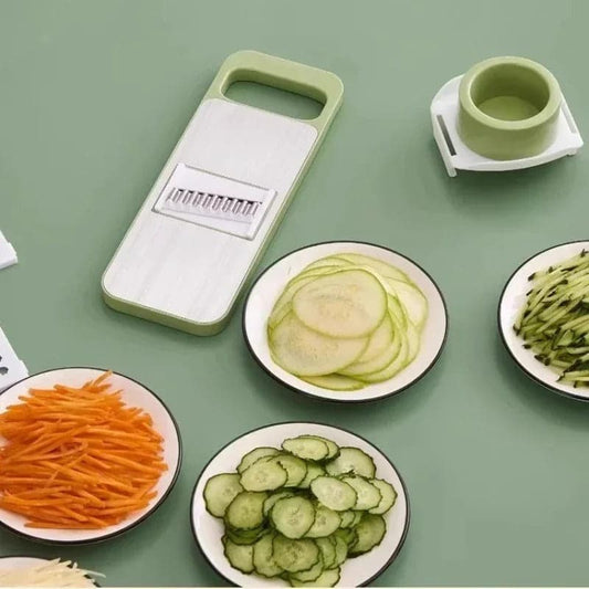 multifunction vegetable cutter set for fast kitchen food preparation