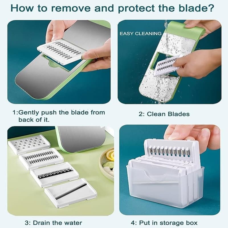 manual food chopper for fast vegetable cutting and kitchen preparation