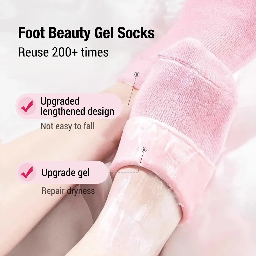 Loot Phoot™ Moisturizing Spa Gel Socks ( Hot Selling ) Loot Phoot™