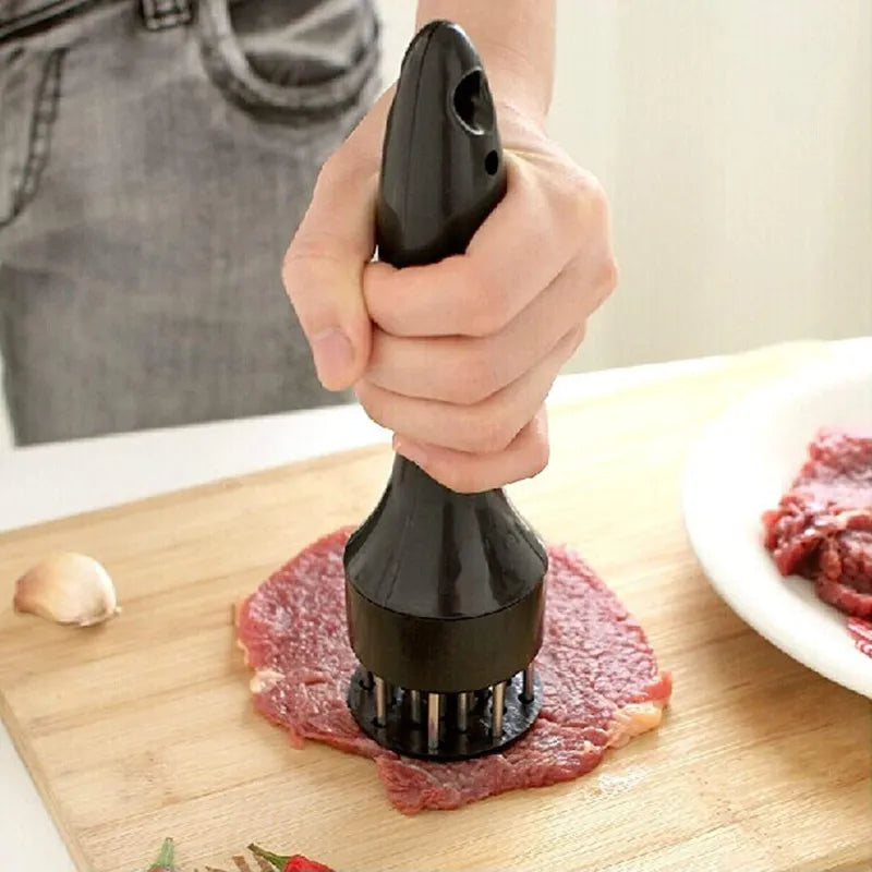 Manual Meat Tenderizer with Comfortable Grip Handle