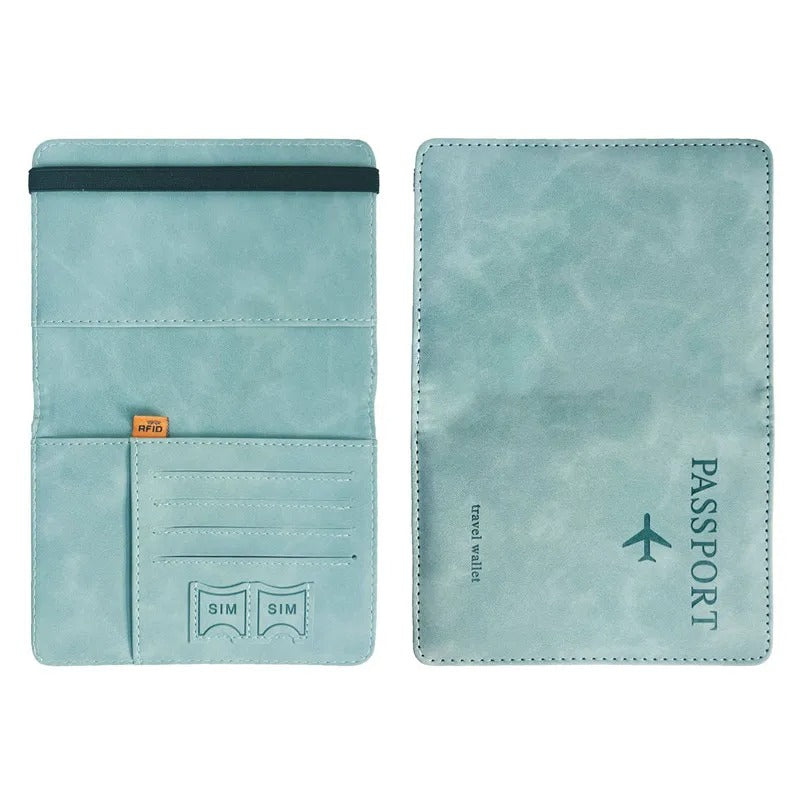premium passport card holder travel wall
