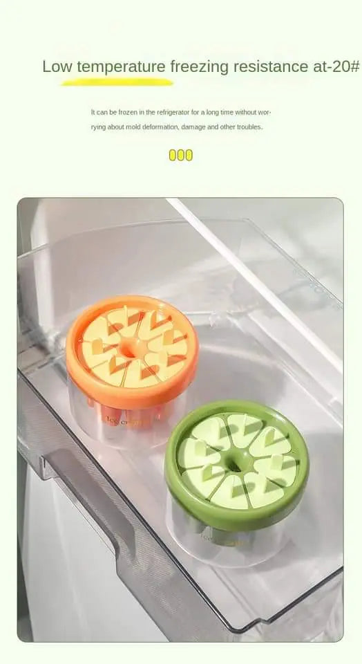Reusable Ice Pop Mold for Homemade Desserts