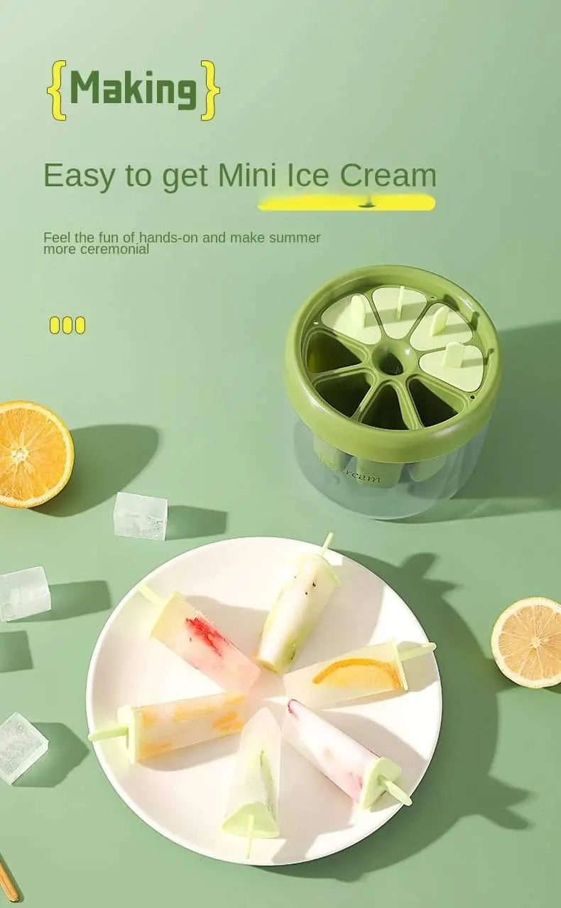 Ice Cream Popsicle Maker for Summer Refreshment